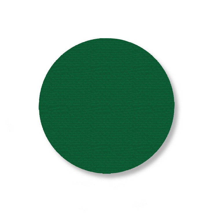 Mighty Line 3.5" Green Solid Dot - Standard Size - Pack of 100
