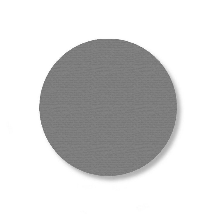 Mighty Line 3.5" Gray Solid Dot - Standard Size - Pack of 100