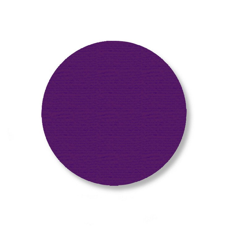 Mighty Line 3.5" Purple Solid Dot - Standard Size - Pack of 100
