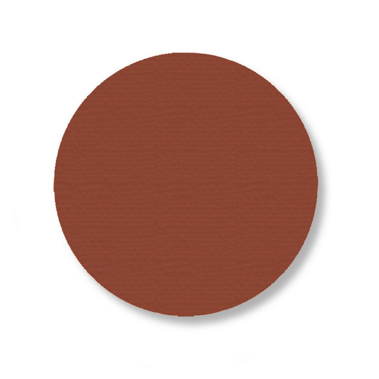 Mighty Line 3.75" Brown Solid Dot - Pack of 100
