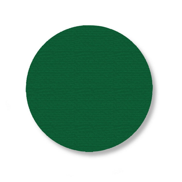 Mighty Line 3.75" Green Solid Dot - Pack of 100