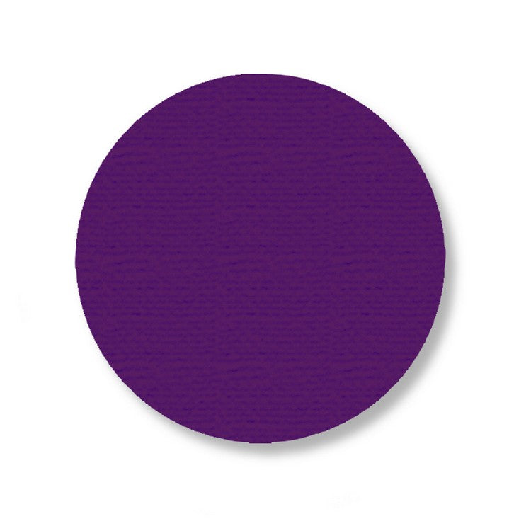 Mighty Line 3.75" Purple Solid Dot - Pack of 100