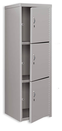 Thumbnail for Pucel 3 Door & 3 Compartment Locker Cabinet