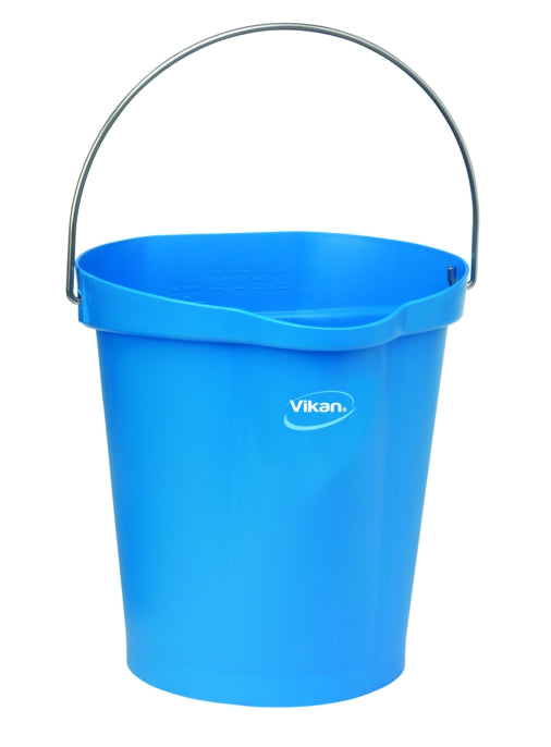 3 Gallon Pail 12.75" x 12" Blue