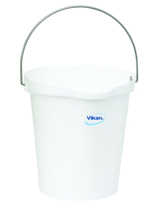 3 Gallon Pail 12.75" x 12" White