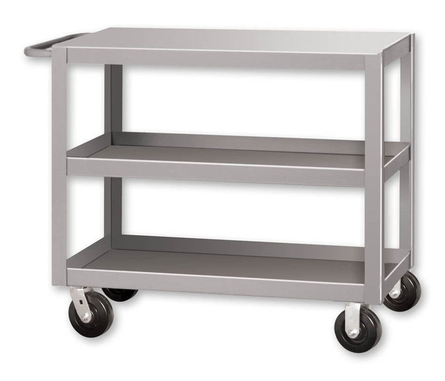 Pucel 24" x 60" 3 Shelf Heavy Duty Truck w/ Steel Casters