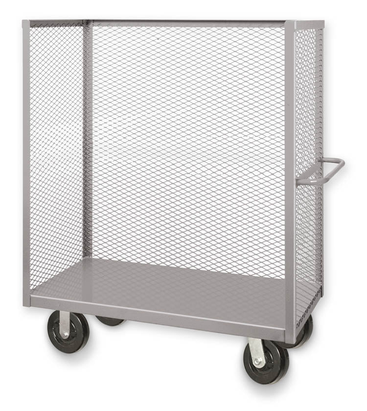 Pucel 28" x 48" 3 Sided Truck w/ Steel Casters