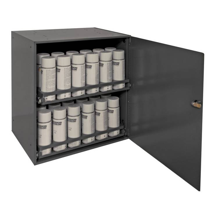 AEROSOL CAN CABINET #95 GRAY - Model 300-95