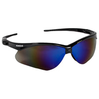 Thumbnail for KleenGuard™ V30 Nemesis* Eyewear, Black Frame, Blue Mirror Lens, 1/Each