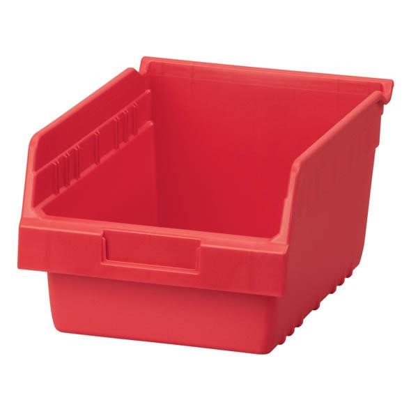 Akro-Mils® ShelfMax® Bin, 11 5/8"L x 6"H x 8 3/8"W, Red, 1/Each