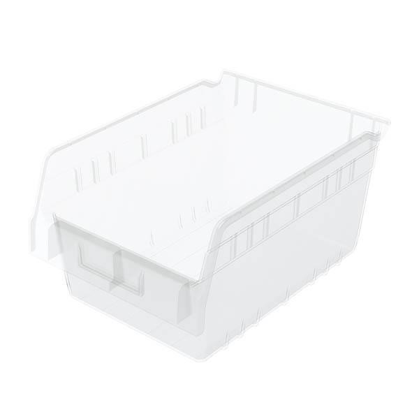 Akro-Mils® ShelfMax® Bin, 11 5/8"L x 6"H x 8 3/8"W, Clear, 1/Each