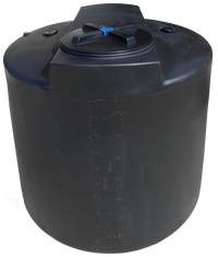 Thumbnail for 300 Gal ProChem® Potable Water Tanks - LPE 1.0 FDA - Black - Dia 48