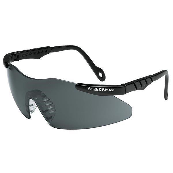 Jackson* Smith & Wesson® Magnum® 3G Eyewear, Black Temple, Smoke Lens, 1/Each