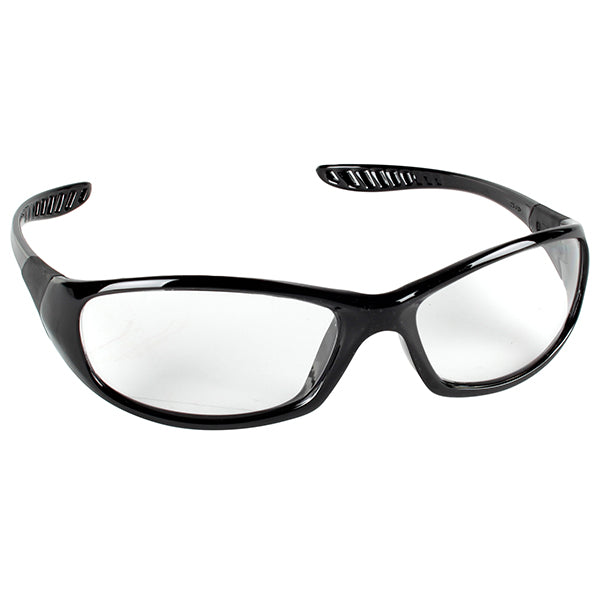 KleenGuard™ V40 HellRaiser* Eyewear, Black Frame, Clear Lens, 1/Each