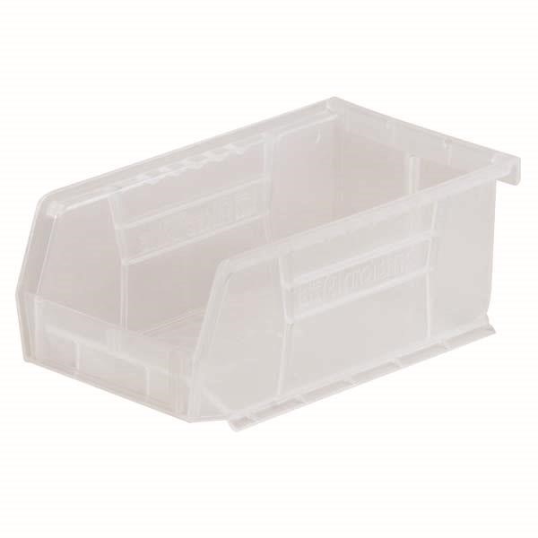 Akro-Mils® AkroBins® Standard Storage Bin, 7 3/8"L x 3"H x 4 1/8"W, Clear, 1/Each