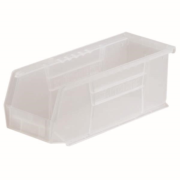 Akro-Mils® AkroBins® Standard Storage Bin, 10 7/8"L x 4 "H x 4 1/8"W, Clear, 1/Each