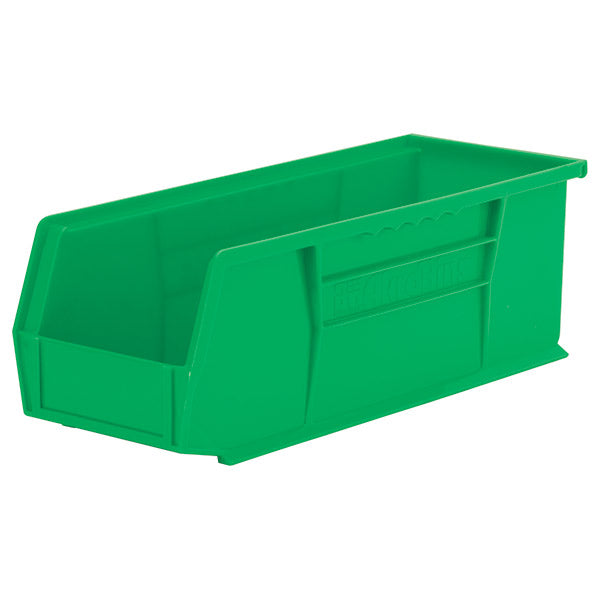 Akro-Mils® AkroBins® Standard Storage Bin, 14 3/4"L x 5"H x 5 1/2"W, Green, 1/Each