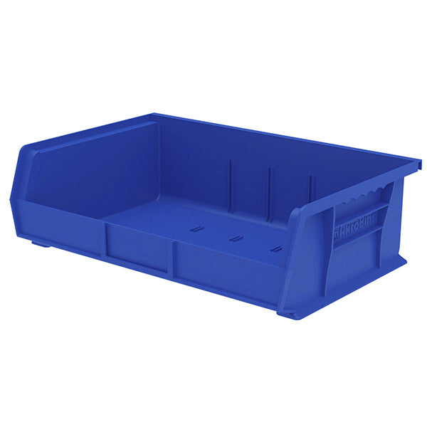 Akro-Mils® AkroBins® Standard Storage Bin, 10 7/8"L x 5"H x 16 1/2"W, Blue, 1/Each