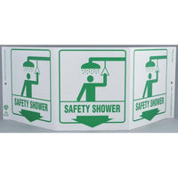 Thumbnail for ZING Eco Safety TriView Sign, 7.5x20- Model 3059