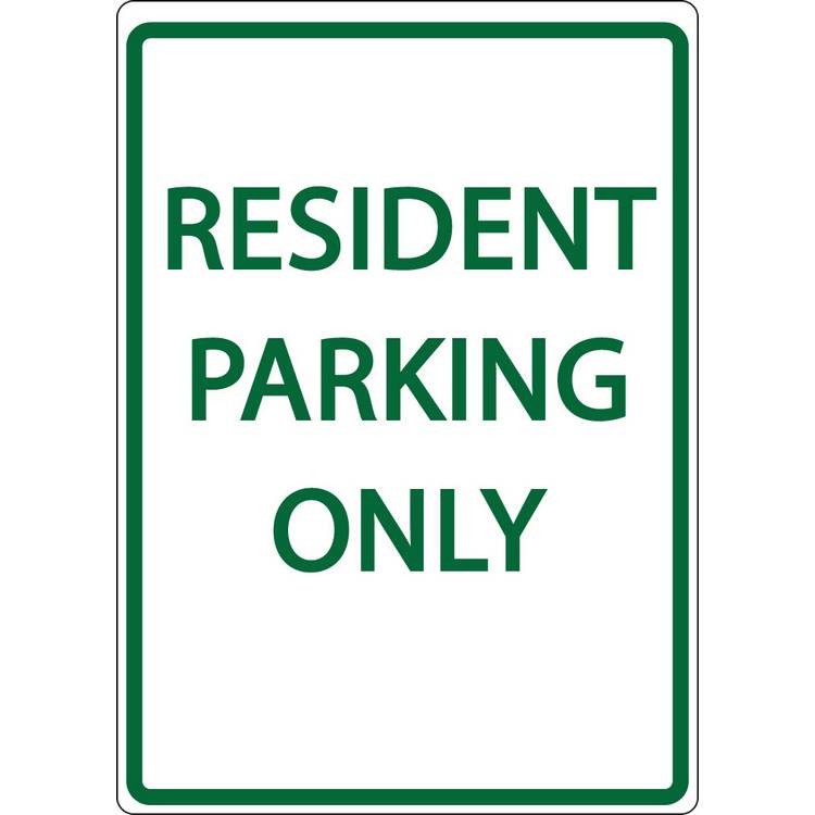 ZING Eco Parking Sign, 18X12, EGP- Model 3072