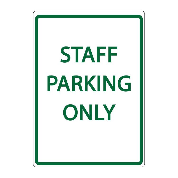 ZING Eco Parking Sign, 18X12, EGP- Model 3078