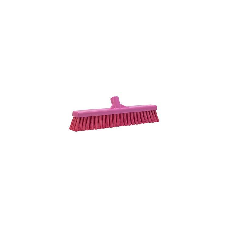 Broom,Push,Soft,16.5",PP/PBT,Pink - Model 31791