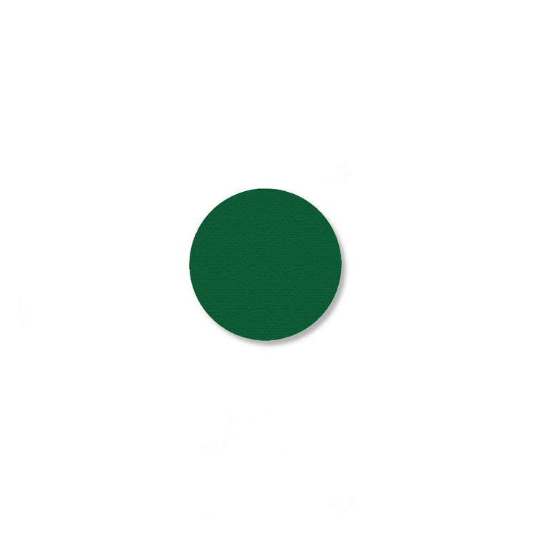 Mighty Line 3/4" Green Solid Dot - Pack of 200