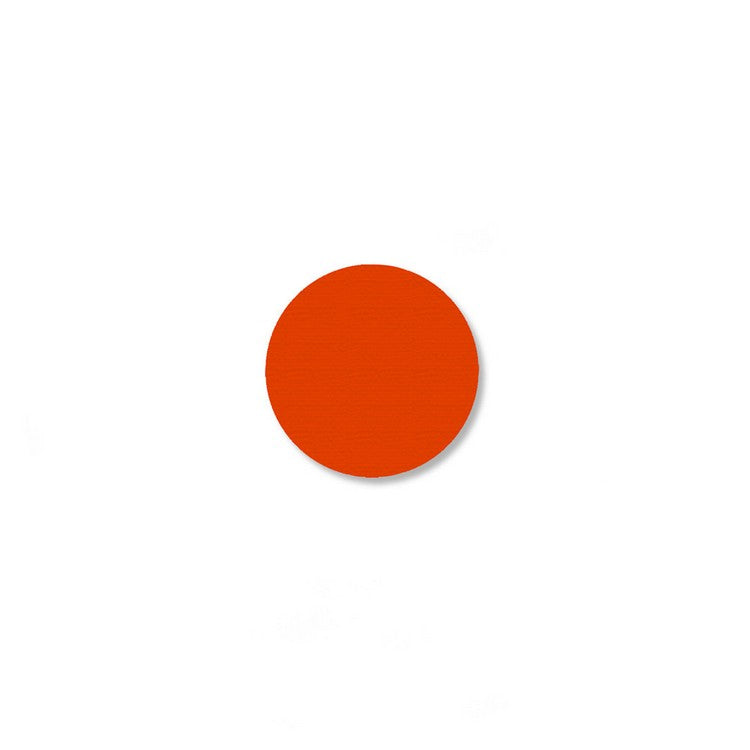 Mighty Line 3/4" Orange Solid Dot - Pack of 200