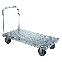 Aluminum Treadplate Platform Truck Deck - 24" x 36" Platform