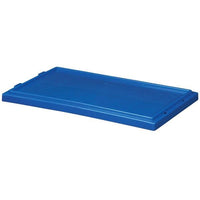 Thumbnail for Akro-Mils® Nest & Stack Tote Lid (For 35180, 35185), Blue, 1/Each