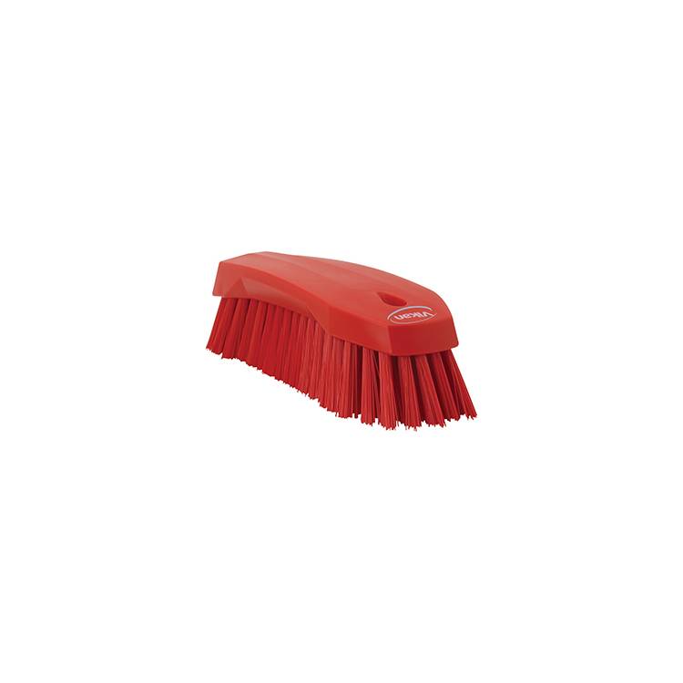 Brush,Scrub,Stiff,8",PP/PBT,Red - Model 38904