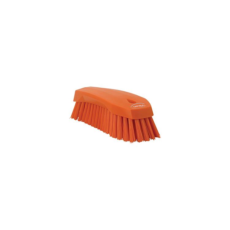 Brush,Scrub,Stiff,8",PP/PBT,Orange - Model 38907