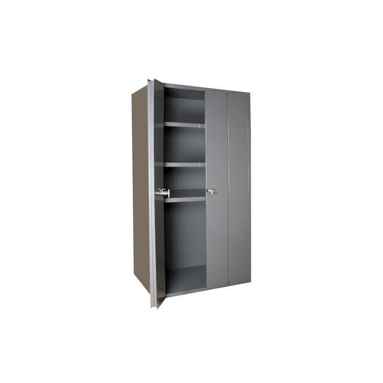 DURHAM 36"W Lockable Cabinet, Bi-fold Door - Model 3950-3S-95