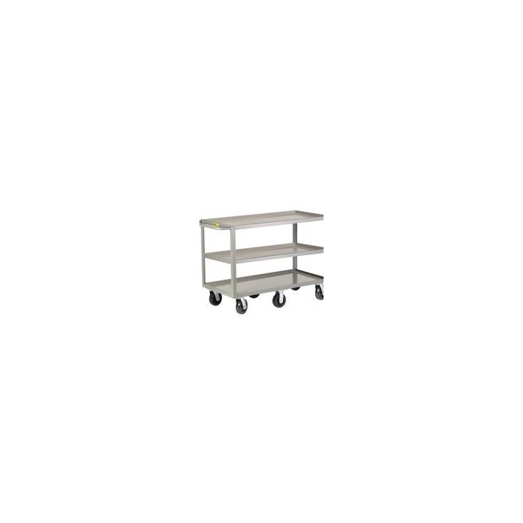 6-Wheeled Heavy-Duty Shelf Truck - Model 3GL6W24486PH