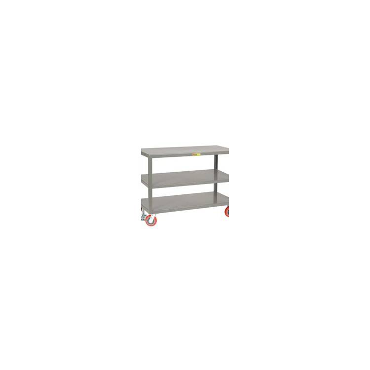 Mobile Tables - 3 Shelf - Model 3IP24482R6PYFL