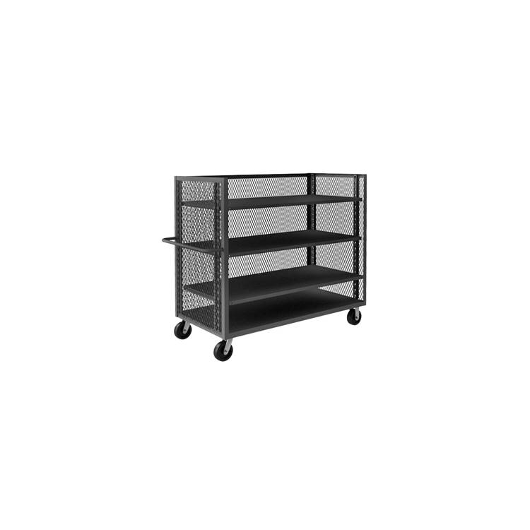 DURHAM 3 SIDED TRK, EXP MTL, 24X36, 3 ADJ SH - Model 3ST-EX2436-3AS-95