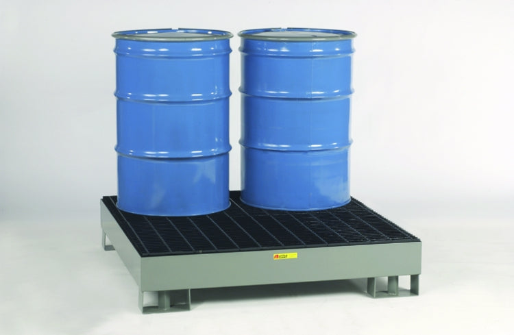 Little Giant 4-Drum Forkliftable Steel Platform