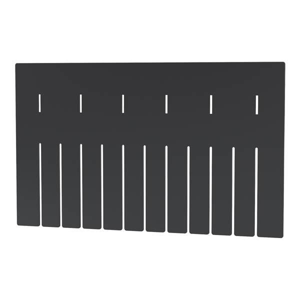 Akro-Mils® Akro-Grid Divider, Short (For 33220), Black, 6/Pkg