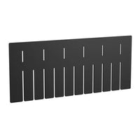 Thumbnail for Akro-Mils® Akro-Grid Divider, Short (For 33226), Black, 6/Pkg