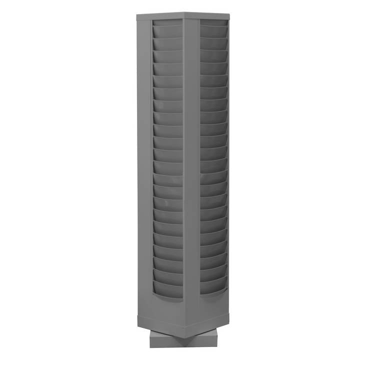 92 POCKET ROTARY CON-TUR LIT. RACK GRAY - Model 415-95