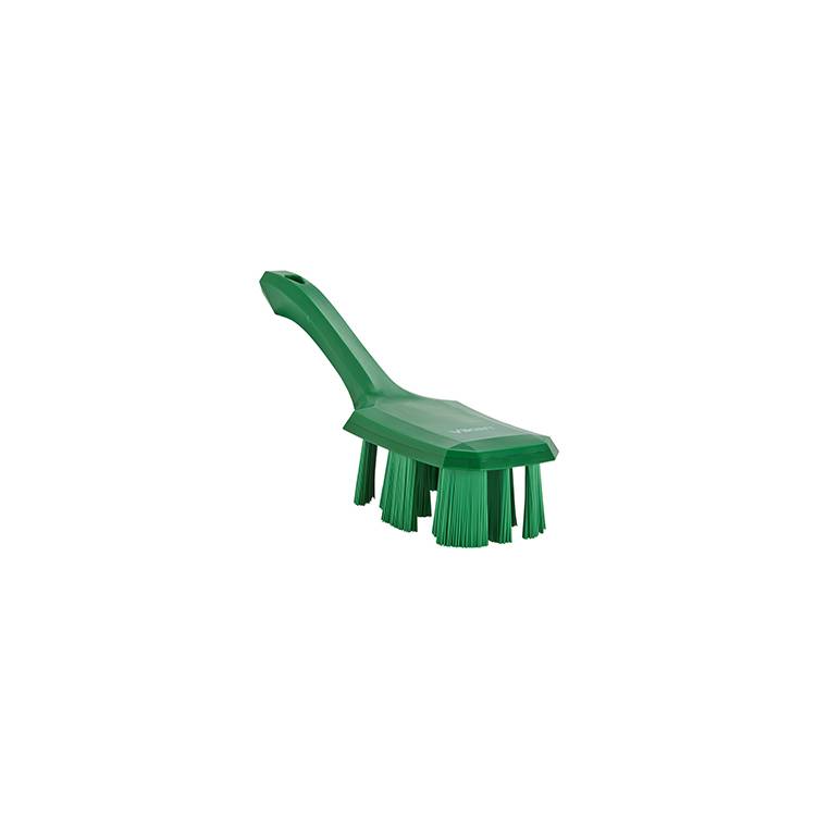Brush, Short Handle, UST, Stiff, PP/PBT, Green - Model 41792