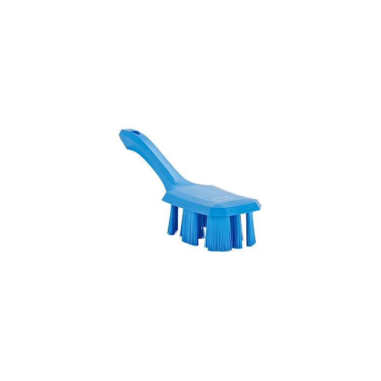 Brush, Short Handle, UST, Stiff, PP/PBT, Blue - Model 41793