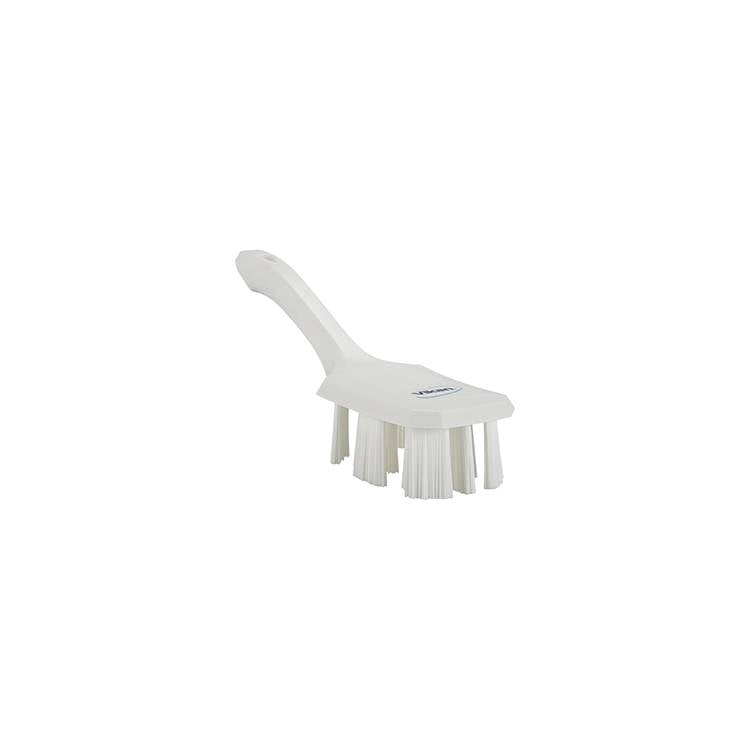 Brush, Short Handle, UST, Stiff, PP/PBT, White - Model 41795