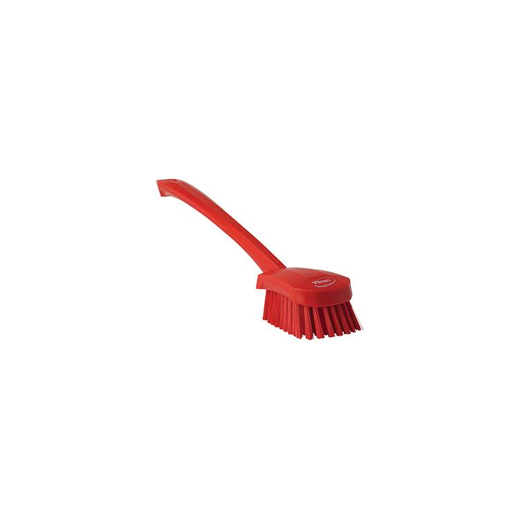 Brush,Washing,Stiff,15.75",PP/PBT,Red - Model 41864