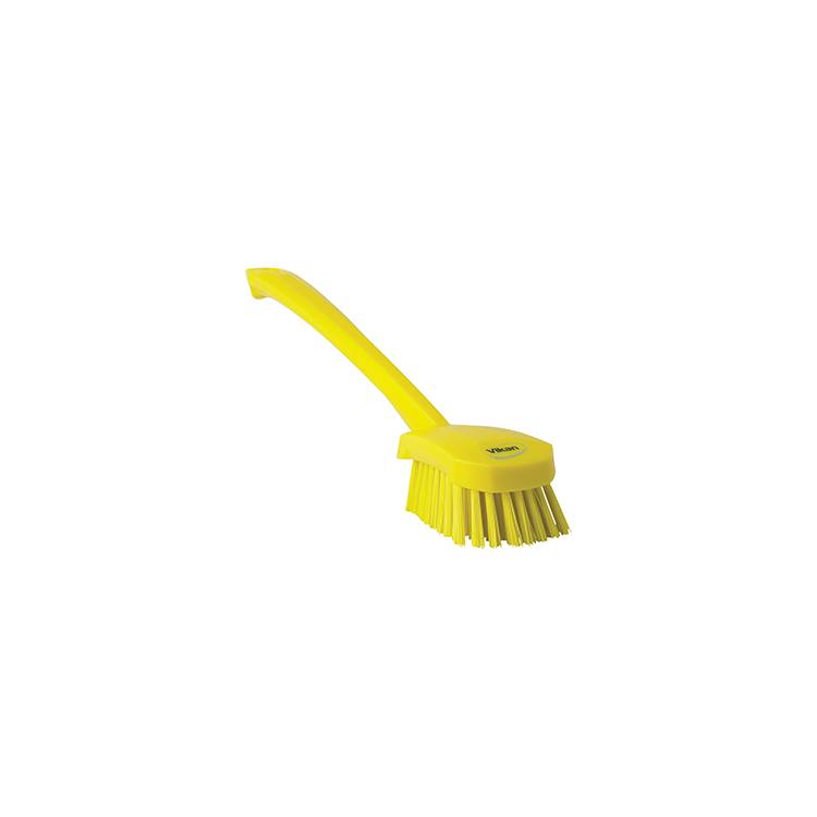 Brush,Washing,Stiff,15.75",PP/PBT,Yellow - Model 41866