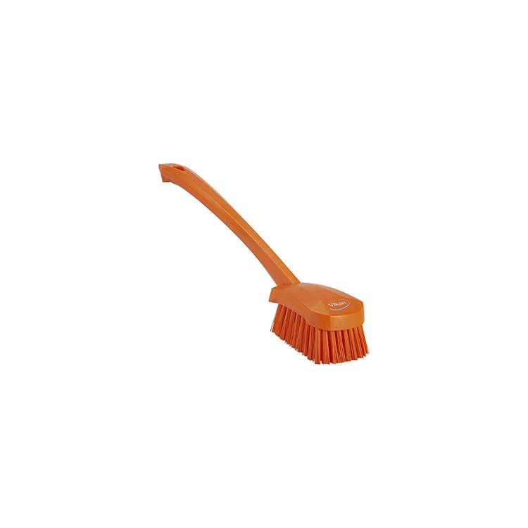 Brush,Washing,Stiff,15.75",PP/PBT,Orange - Model 41867