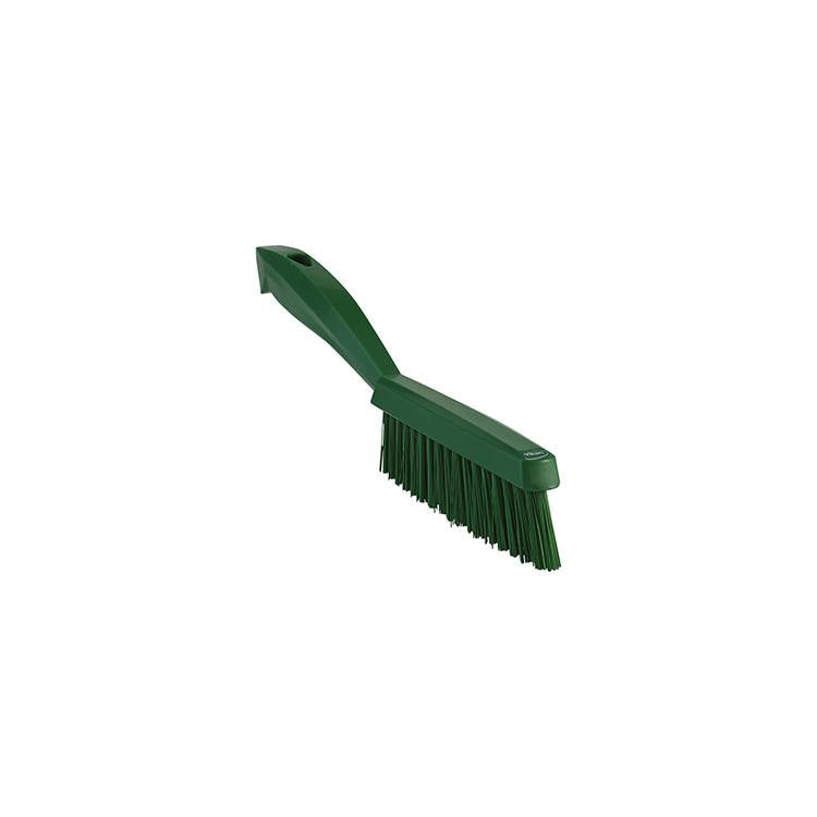Brush,Narrow Hand,Stiff,11" x .75",PP/PBT,Green - Model 41952