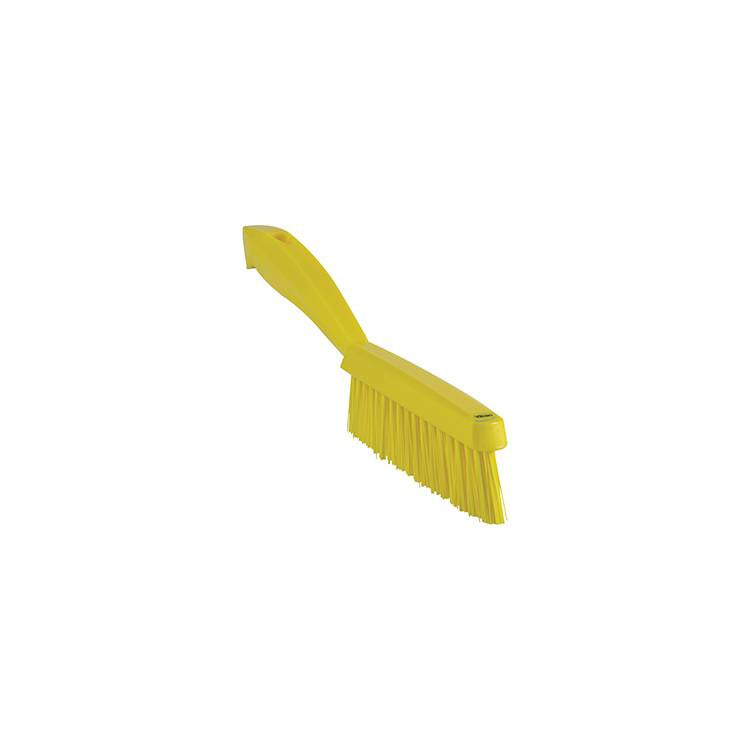 Brush,Narrow Hand,Stiff,11" x .75",PP/PBT,Yellow - Model 41956