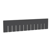 Thumbnail for Akro-Mils® Akro-Grid Divider, Long (For 33164), Black, 6/Pkg