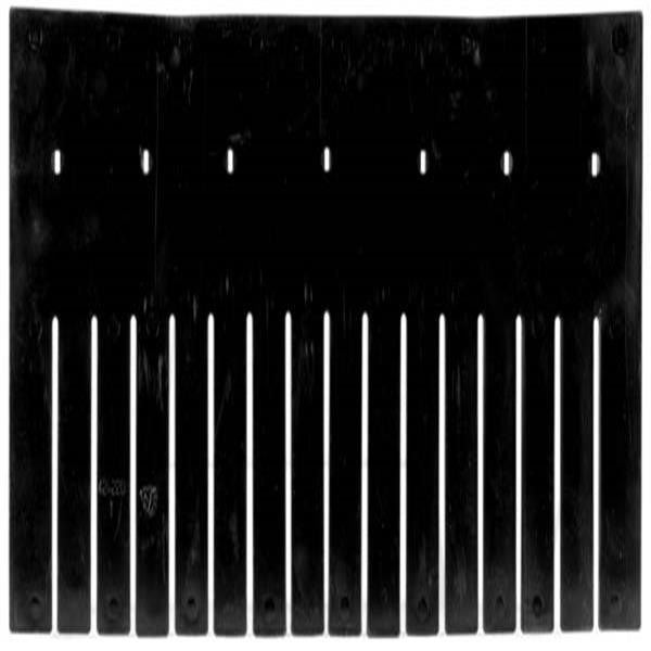 Akro-Mils® Akro-Grid Divider, Long (For 33220), Black, 6/Pkg